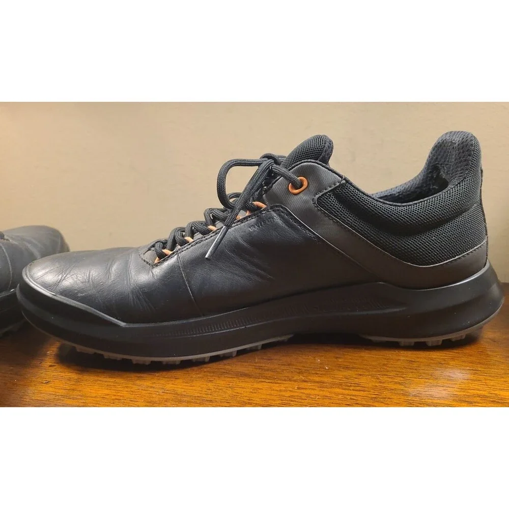ECCO M GOLF MEN CORE 100804 51052 Black Size 10-10.5 FLUIDFORM Water Repellent